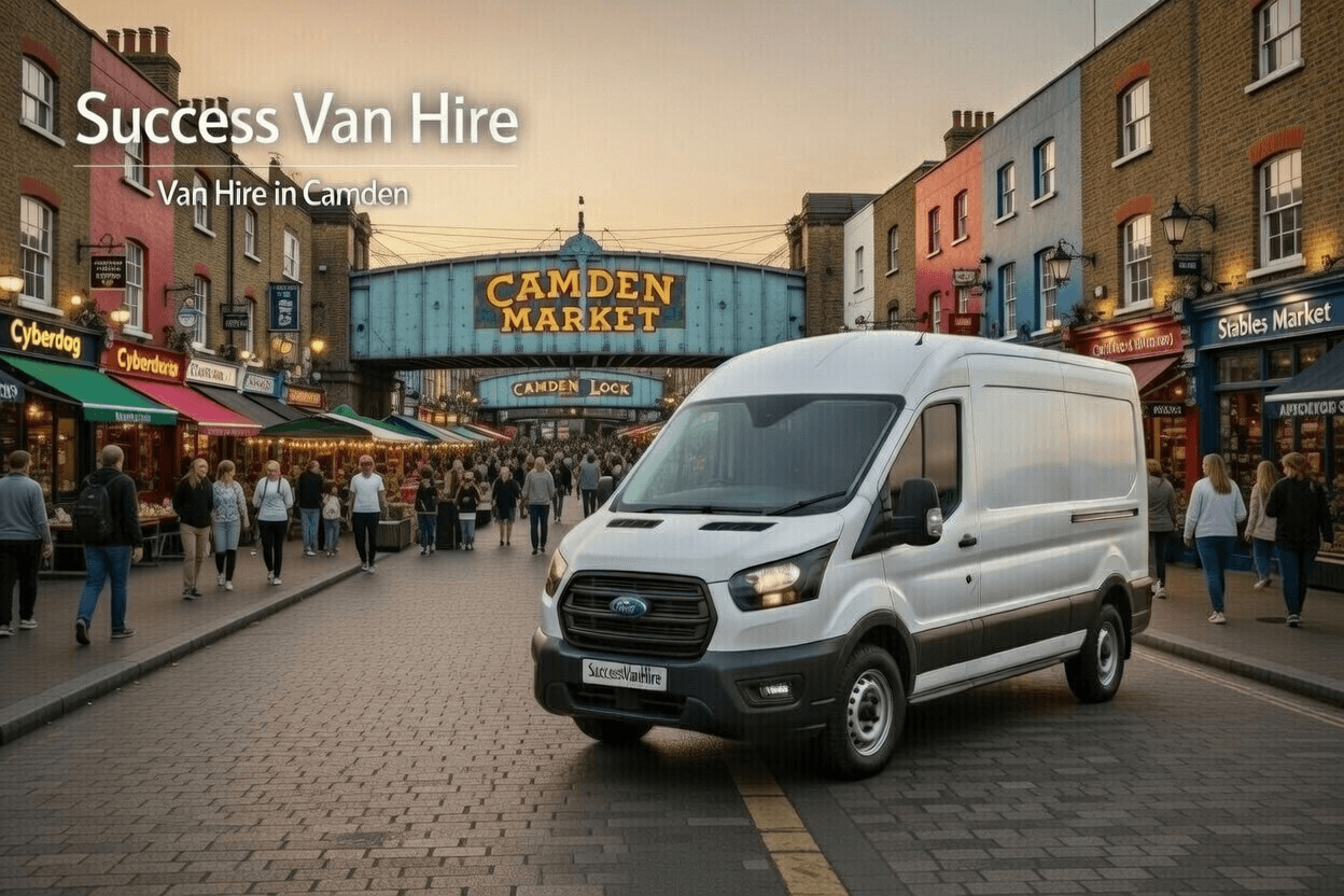 Van hire Camden London with local van rental options